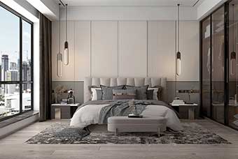 丽水现代风格-卧室