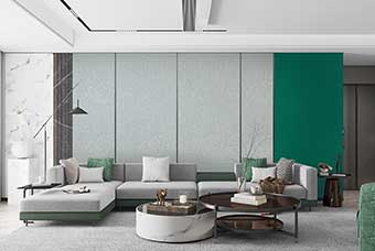 丽水轻奢风格-客厅