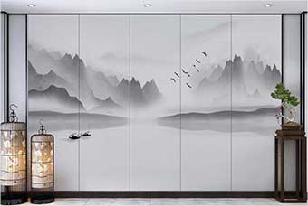 丽水森佰汇航空纤维（山水画系列）